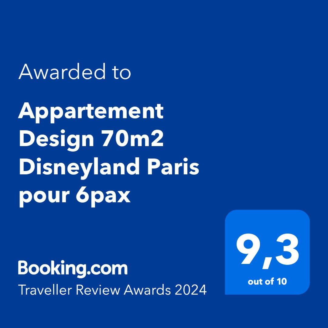 Luxueux Appartement Design 70M2 Disneyland Paris Pour 6Pax Chessy  Exterior foto